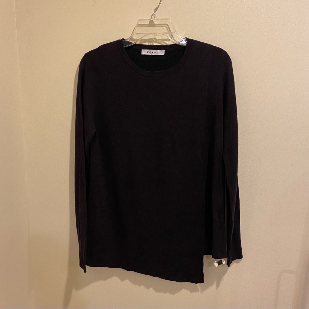 Kokun Deep Plum Cashmere Sweater